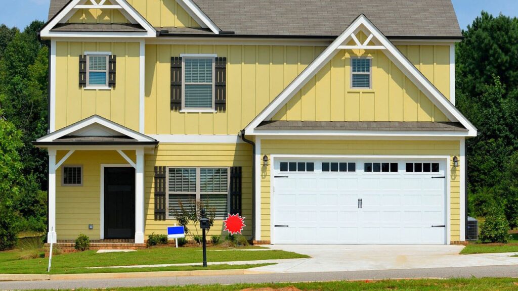 wooden garage doors