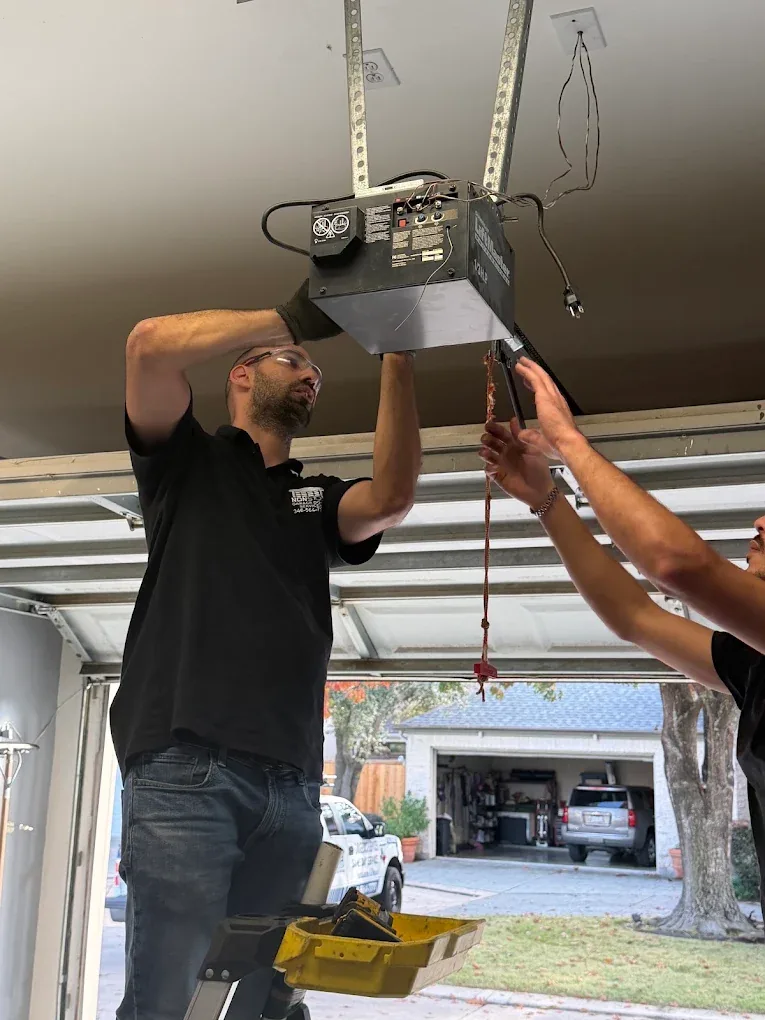 Garage door opener repair in Houston TX by Non Stop Garage Door